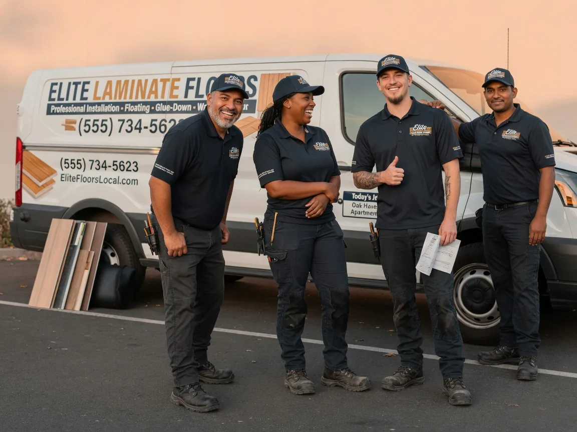 Laminate flooring installation company in Pierce, TX